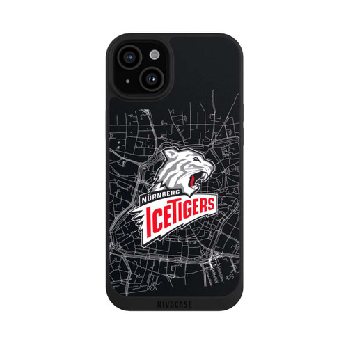 Apple iPhone 15 Plus NIVOpure Nürnberg Ice Tigers Logo Karte