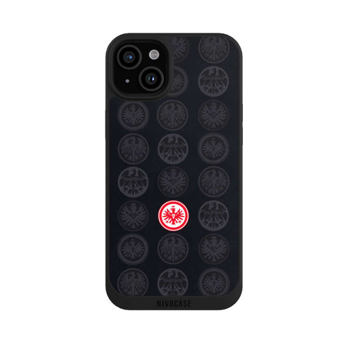 Apple iPhone 15 Plus NIVOpure Eintracht Frankfurt Logo Pattern