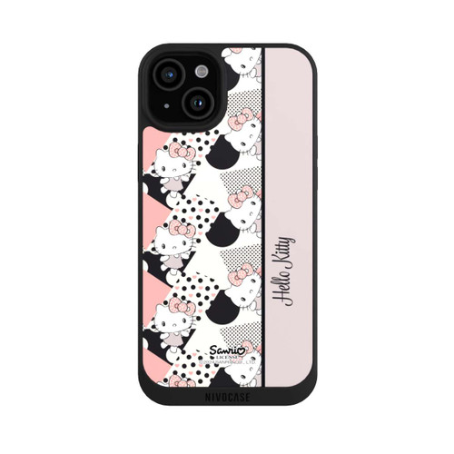 Apple iPhone 15 Plus NIVOpure Hello Kitty elegantes Muster
