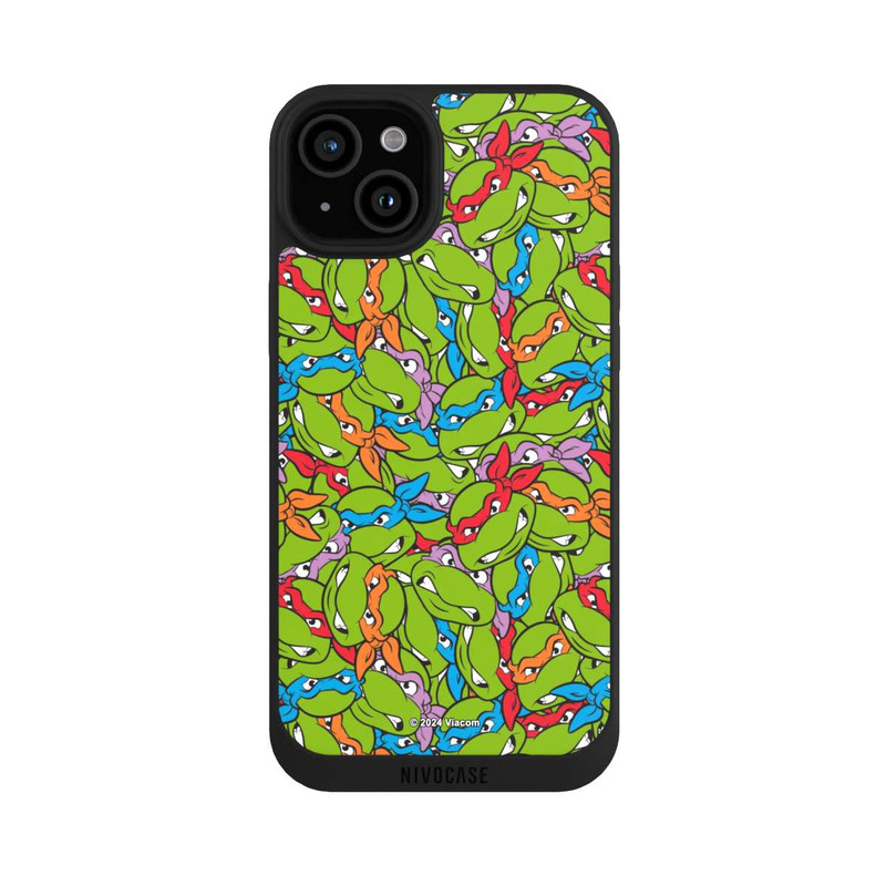 iPhone 15 Plus NIVOpure TMNT Head Pattern