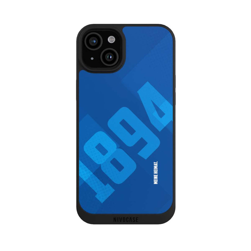 iPhone 15 Plus NIVOpure KSC Meine Heimat 1894 Blau