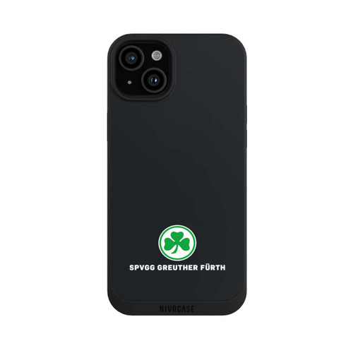 Apple iPhone 15 Plus NIVOpure SPVGG GREUTHER FÜRTH Logo schwarz