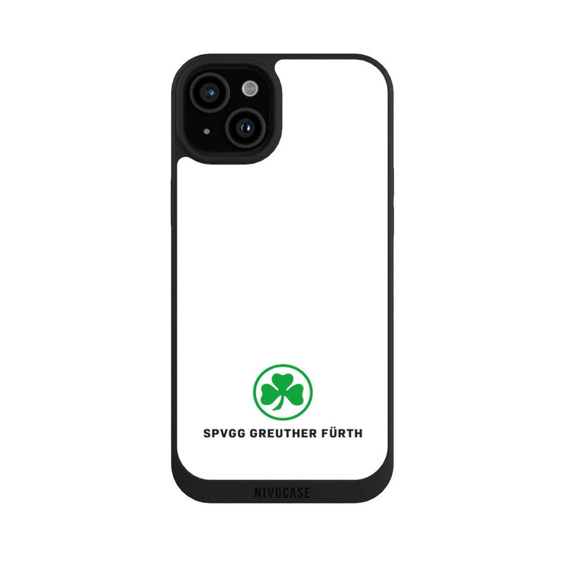 iPhone 15 Plus NIVOpure SPVGG GREUTHER FÜRTH Logo weiß