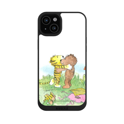Apple iPhone 15 Plus NIVOpure Bär und Tiger Umarmung