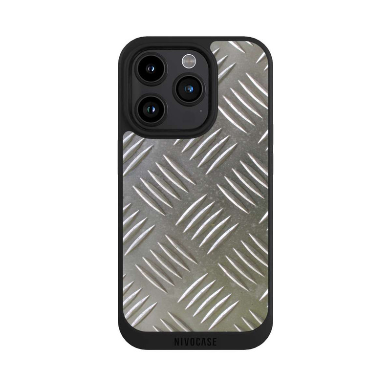 iPhone 15 Pro NIVOpure Chequer plate