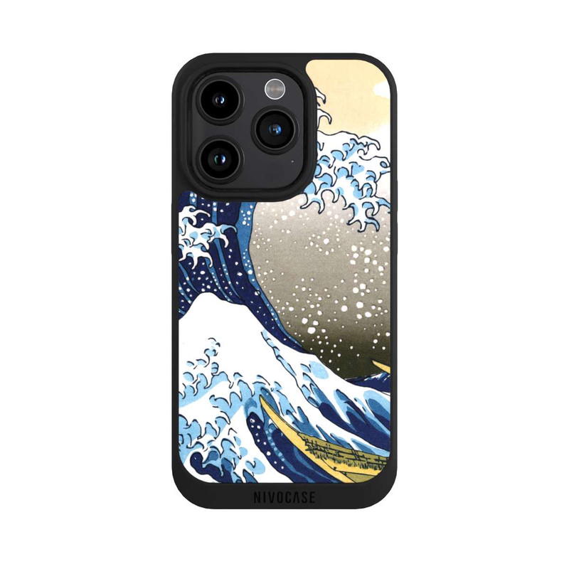 iPhone 15 Pro NIVOpure Great Wave of Kanagawa / Die große Welle vor Kanagawa