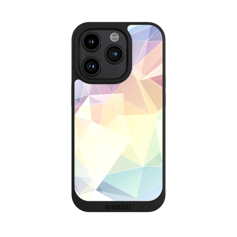 iPhone 15 Pro NIVOpure Cristaux en Pastel