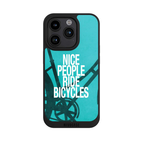 Apple iPhone 15 Pro NIVOpure Nice People Ride Bicycles