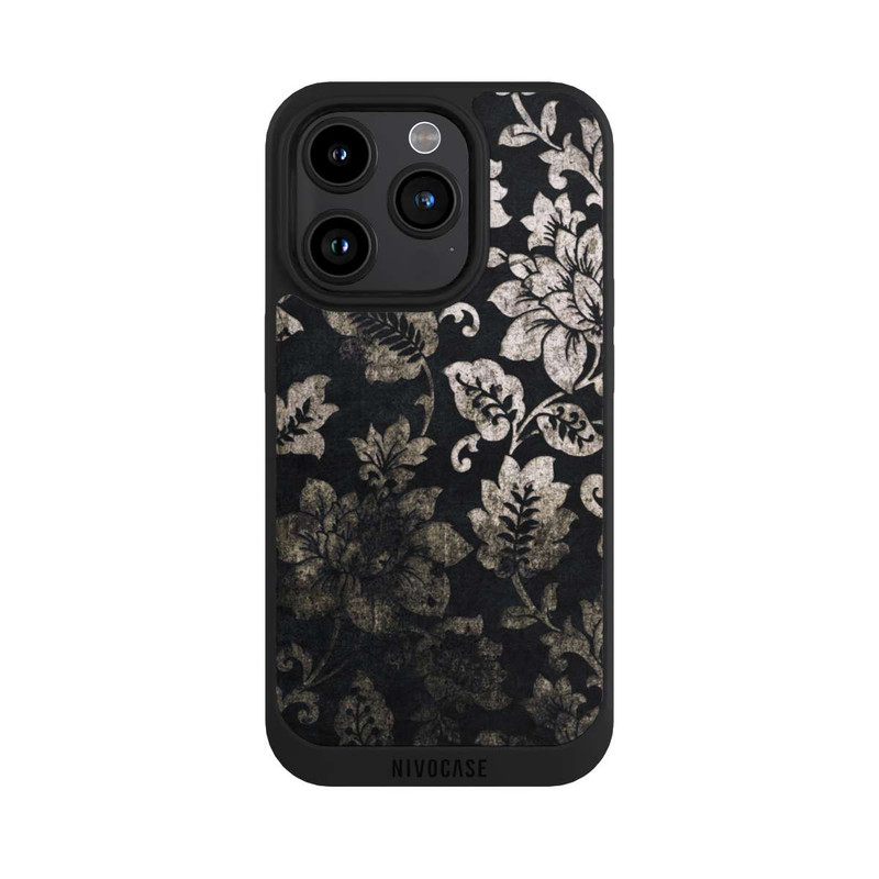 iPhone 15 Pro NIVOpure Silver Black Vintage