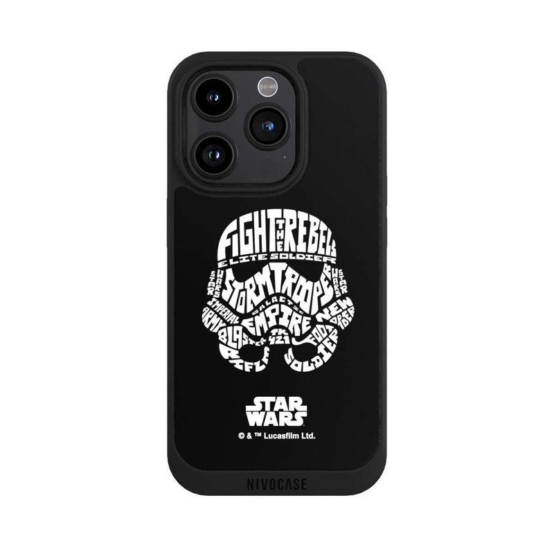 iPhone 15 Pro NIVOpure Storm Trooper Typo Graphic
