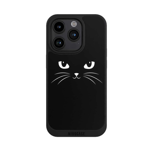 Apple iPhone 15 Pro NIVOpure Chaton Noir