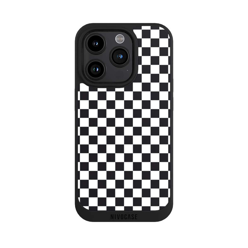 iPhone 15 Pro NIVOpure Ska  - schwarz & weiß