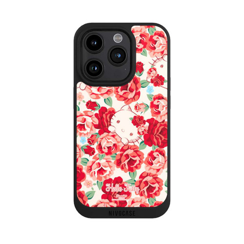 Apple iPhone 15 Pro NIVOpure Hallo Kitty - Magnolie Rot
