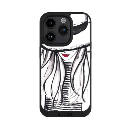 Apple iPhone 15 Pro NIVOpure Fille avec Chapeau
