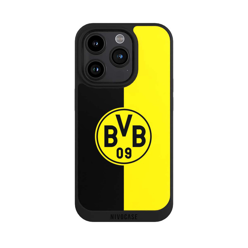 iPhone 15 Pro NIVOpure BVB Schwarz / Gelb