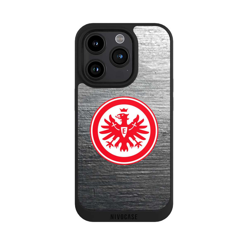 iPhone 15 Pro NIVOpure Eintracht Logo Scratched