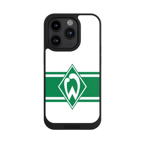 Apple iPhone 15 Pro NIVOpure Werder Stripes White