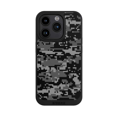 Apple iPhone 15 Pro NIVOpure Pixel Camouflage
