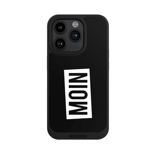 Apple iPhone 15 Pro NIVOpure Moin auf Schwarz