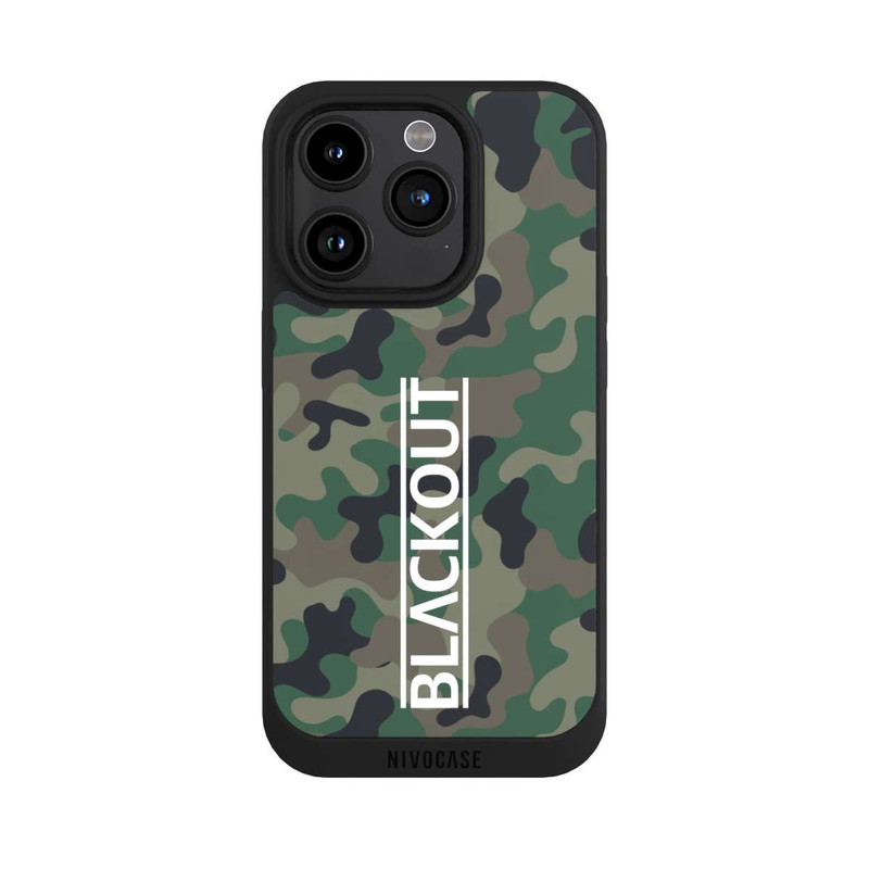 iPhone 15 Pro NIVOpure Logo du camouflage