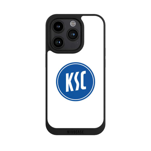 Apple iPhone 15 Pro NIVOpure KSC Logo auf Weiß