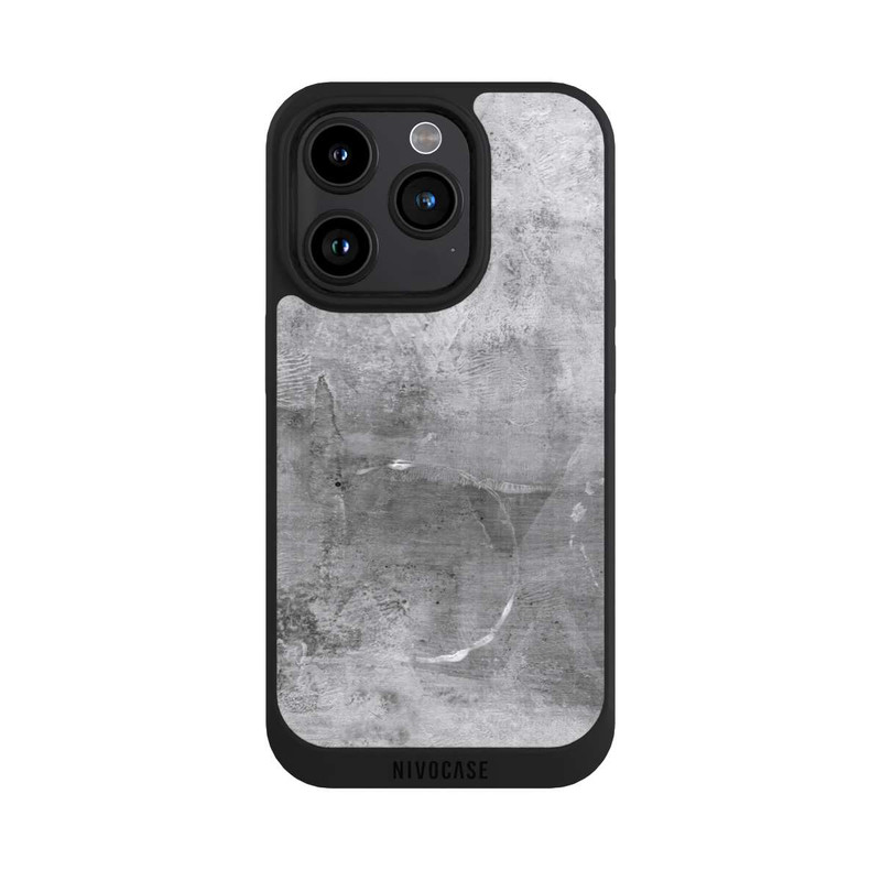 iPhone 15 Pro NIVOpure Graue Betonwand 2