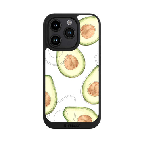 Apple iPhone 15 Pro NIVOpure Motif Avocat