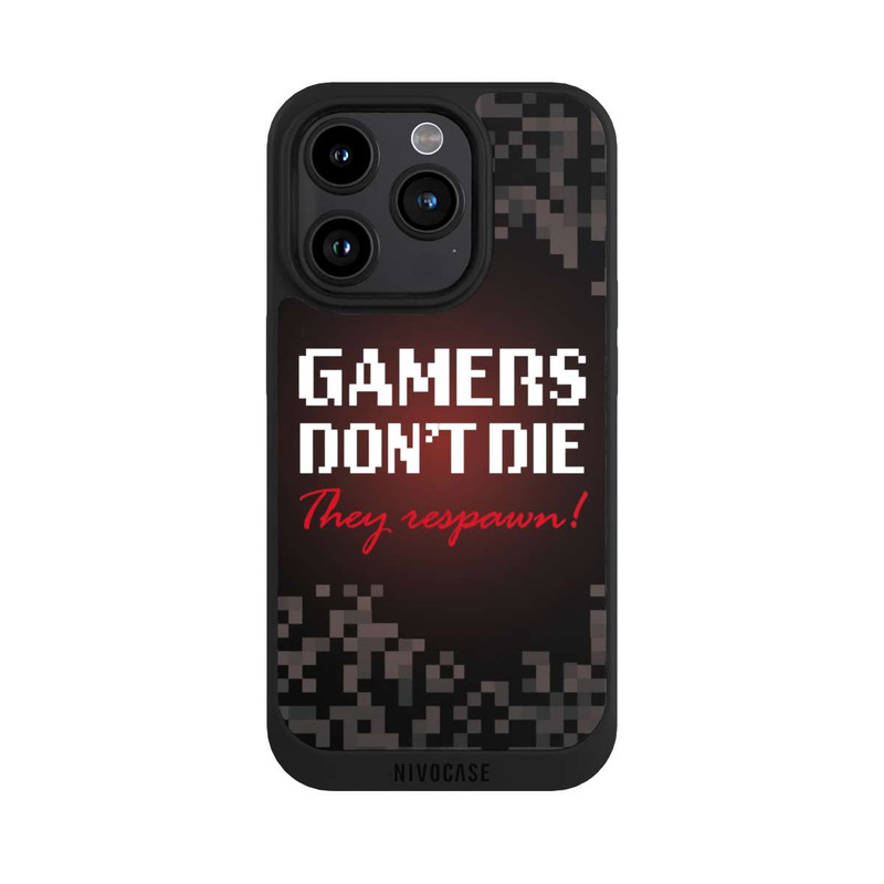 iPhone 15 Pro NIVOpure Gamers Don't Die