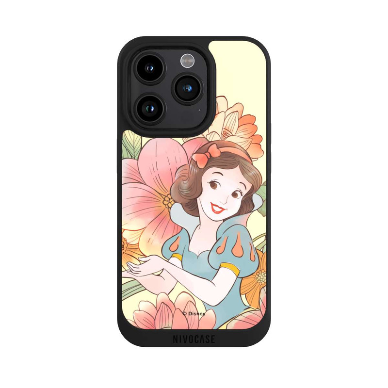 iPhone 15 Pro NIVOpure Blanche-Neige Royal Floral