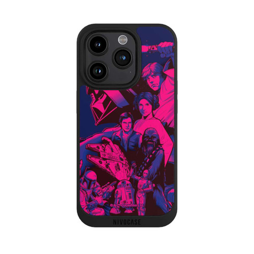 Apple iPhone 15 Pro NIVOpure Star Wars Characters - Ultraviolet