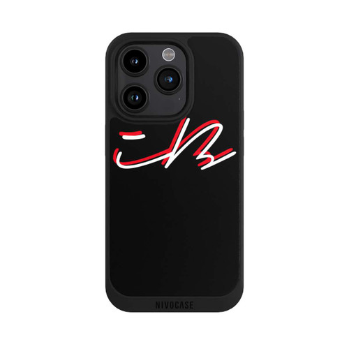 Apple iPhone 15 Pro NIVOpure Iblali - Logo Weiß Rot