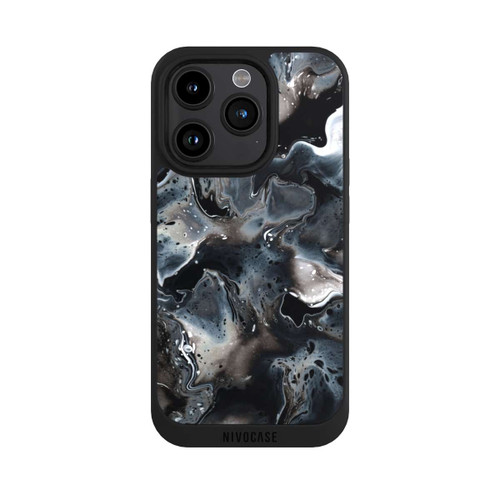Apple iPhone 15 Pro NIVOpure Kaysymoon Marbre Gris