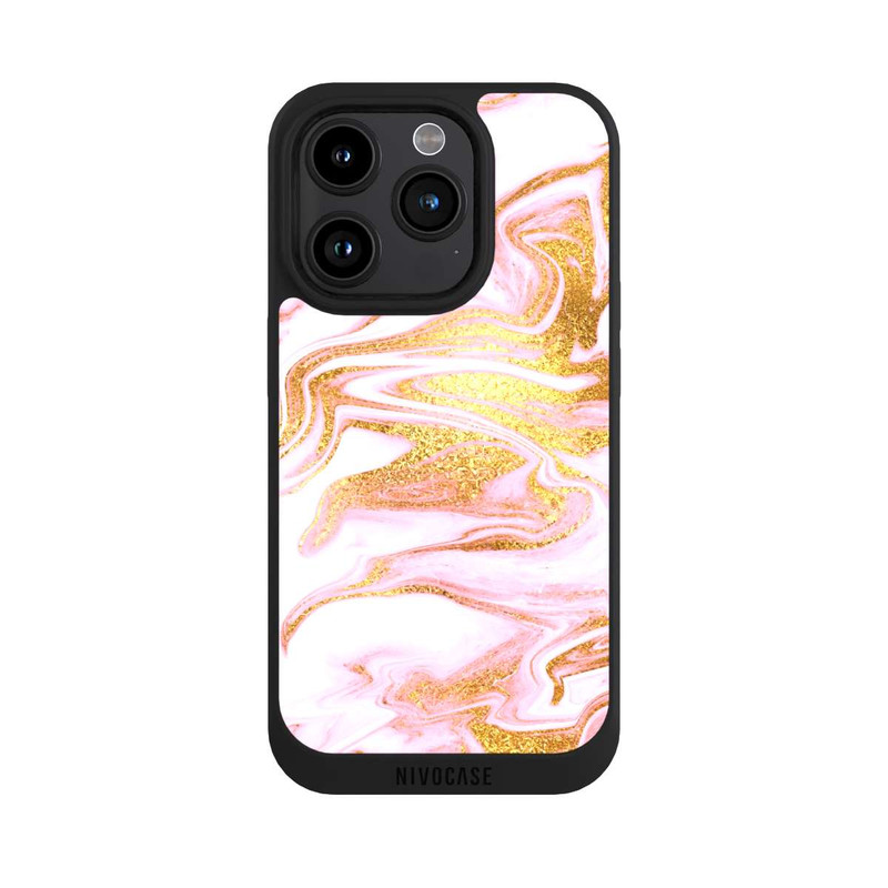iPhone 15 Pro NIVOpure Gold Fluss Look