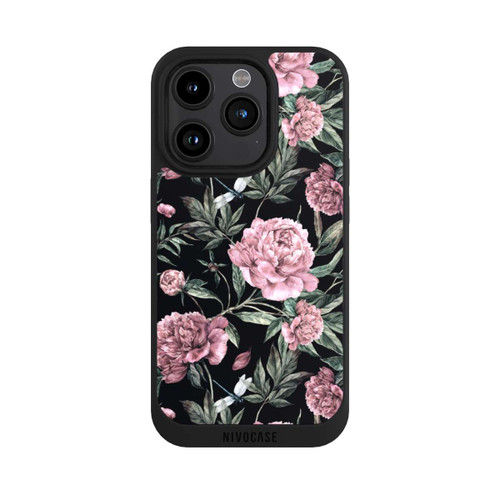 Apple iPhone 15 Pro NIVOpure Fleur Sombre
