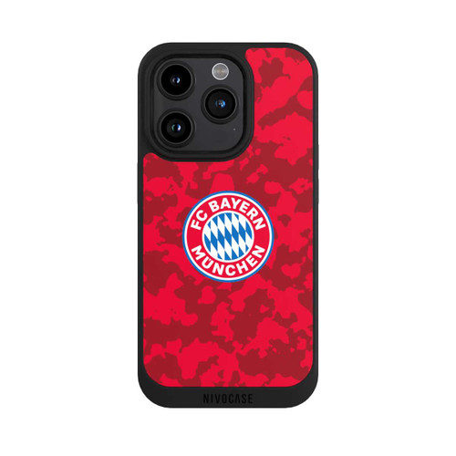 Apple iPhone 15 Pro NIVOpure Camouflage Muster FCB