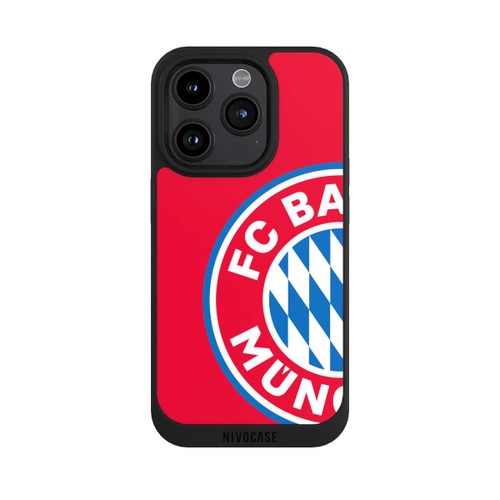 Apple iPhone 15 Pro NIVOpure Großes FCB Logo Rot