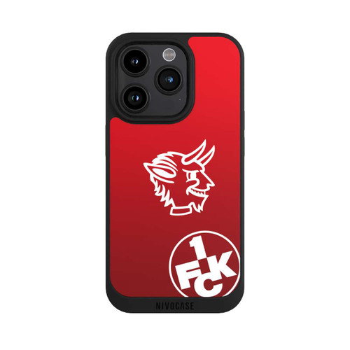 Apple iPhone 15 Pro NIVOpure Teufelskopf FCK auf Rot