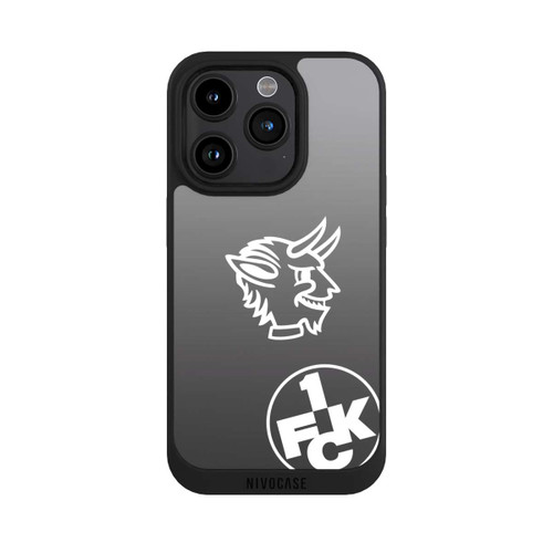 Apple iPhone 15 Pro NIVOpure Teufelskopf FCK auf Schwarz