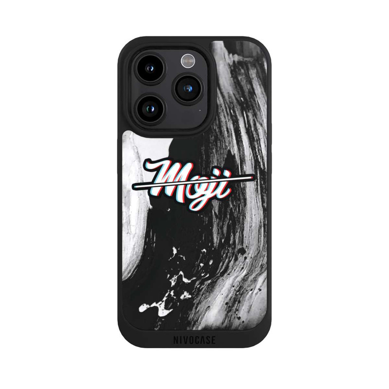 iPhone 15 Pro NIVOpure Moji Glitch Marble