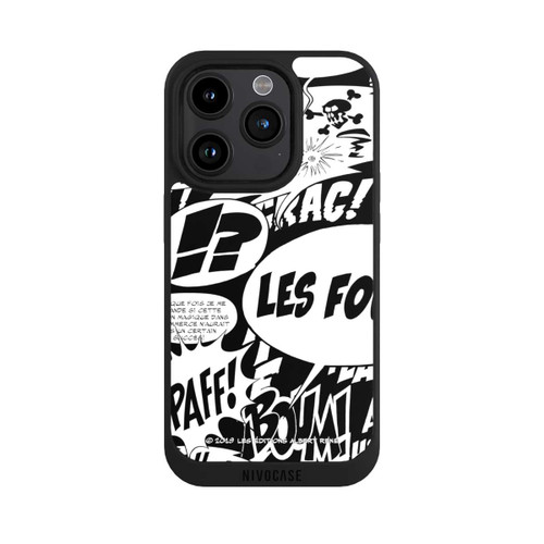 Apple iPhone 15 Pro NIVOpure Bulles BD Astérix Noir