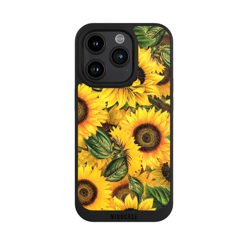 Apple iPhone 15 Pro NIVOpure Sonnenblumenmuster