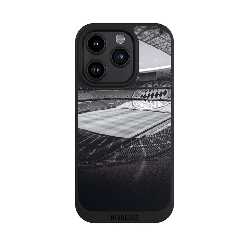 iPhone 15 Pro NIVOpure Stadion FC Bayern - Black White