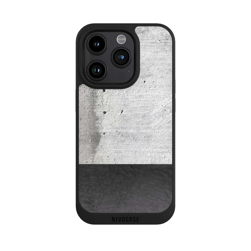 iPhone 15 Pro NIVOpure Cuir et béton