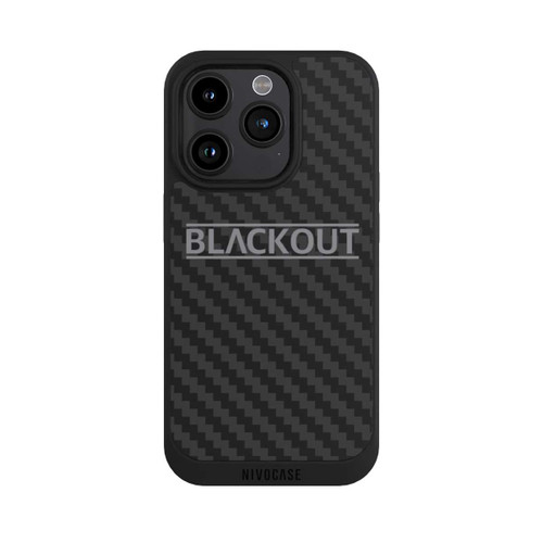 Apple iPhone 15 Pro NIVOpure Carbon - Blackout