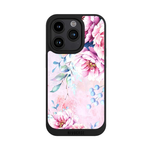 Apple iPhone 15 Pro NIVOpure Aquarell Blume 3