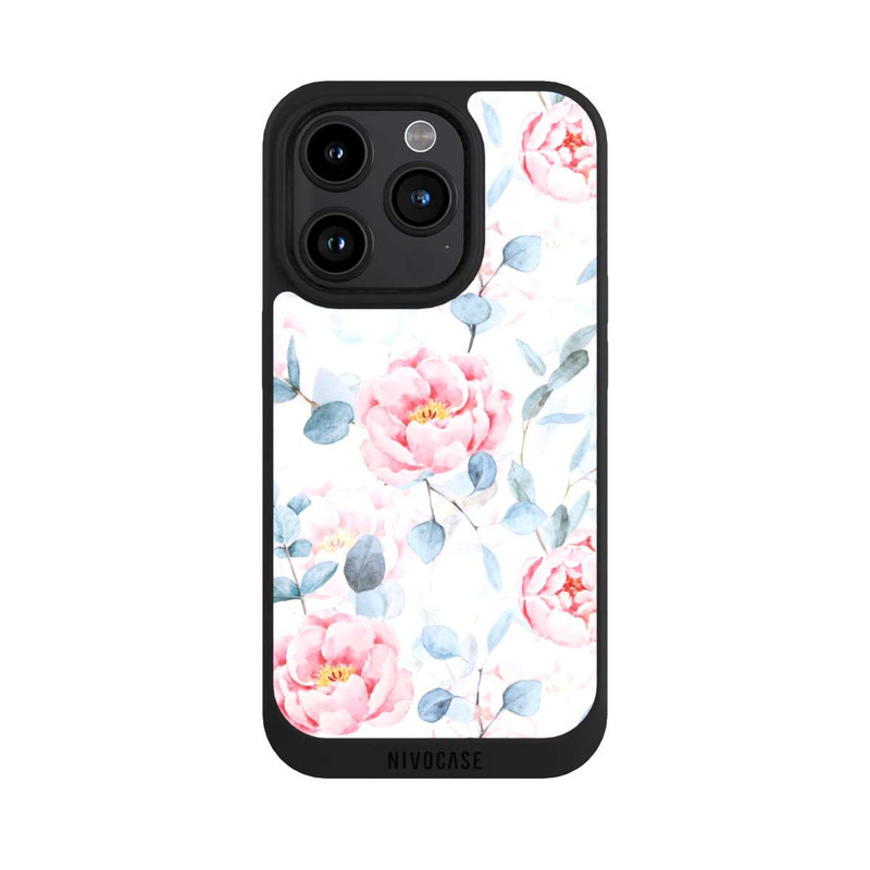 iPhone 15 Pro NIVOpure Fleurs aquarelles 4
