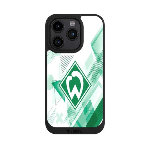 Apple iPhone 15 Pro NIVOpure Weiße Grafikelemente - Werder Bremen