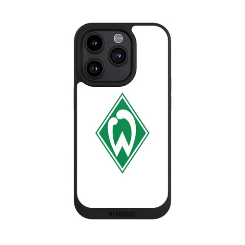 Apple iPhone 15 Pro NIVOpure Logo auf Weiß - Werder Bremen