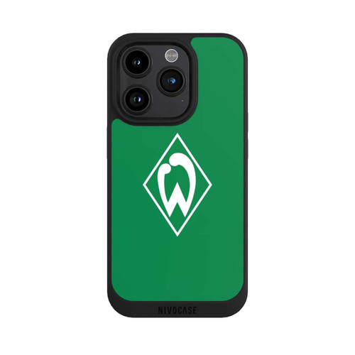 Apple iPhone 15 Pro NIVOpure Logo auf Grün - Werder Bremen