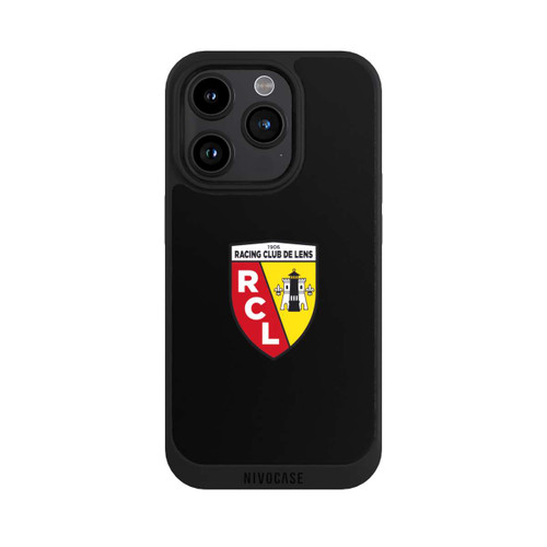 Apple iPhone 15 Pro NIVOpure Logo RC Lens / Noir